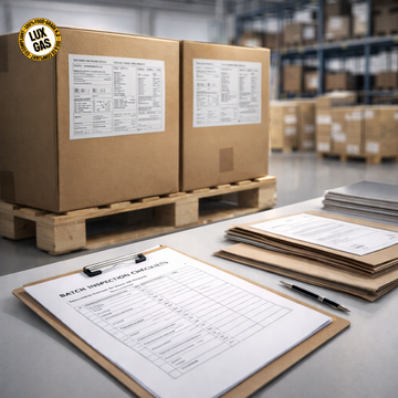 Wholesaler verifying food-grade N2O supplier documentation in the EU