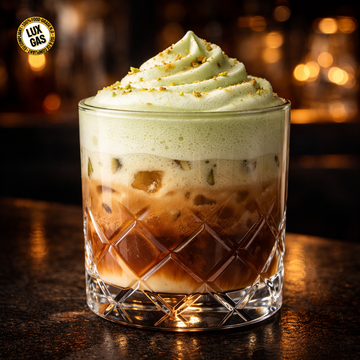 Pistachio Cold Foam Iced Latte Recipe