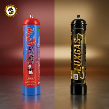 LuxGas vs QuickWhip: confronto tra ricariche di protossido di azoto per il mercato europeo