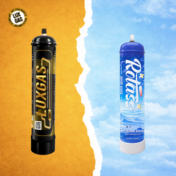 LuxGas- ja Rotass-kaasupatruunoiden vertailu Euroopan ravintola- ja majoitusmarkkinoilla