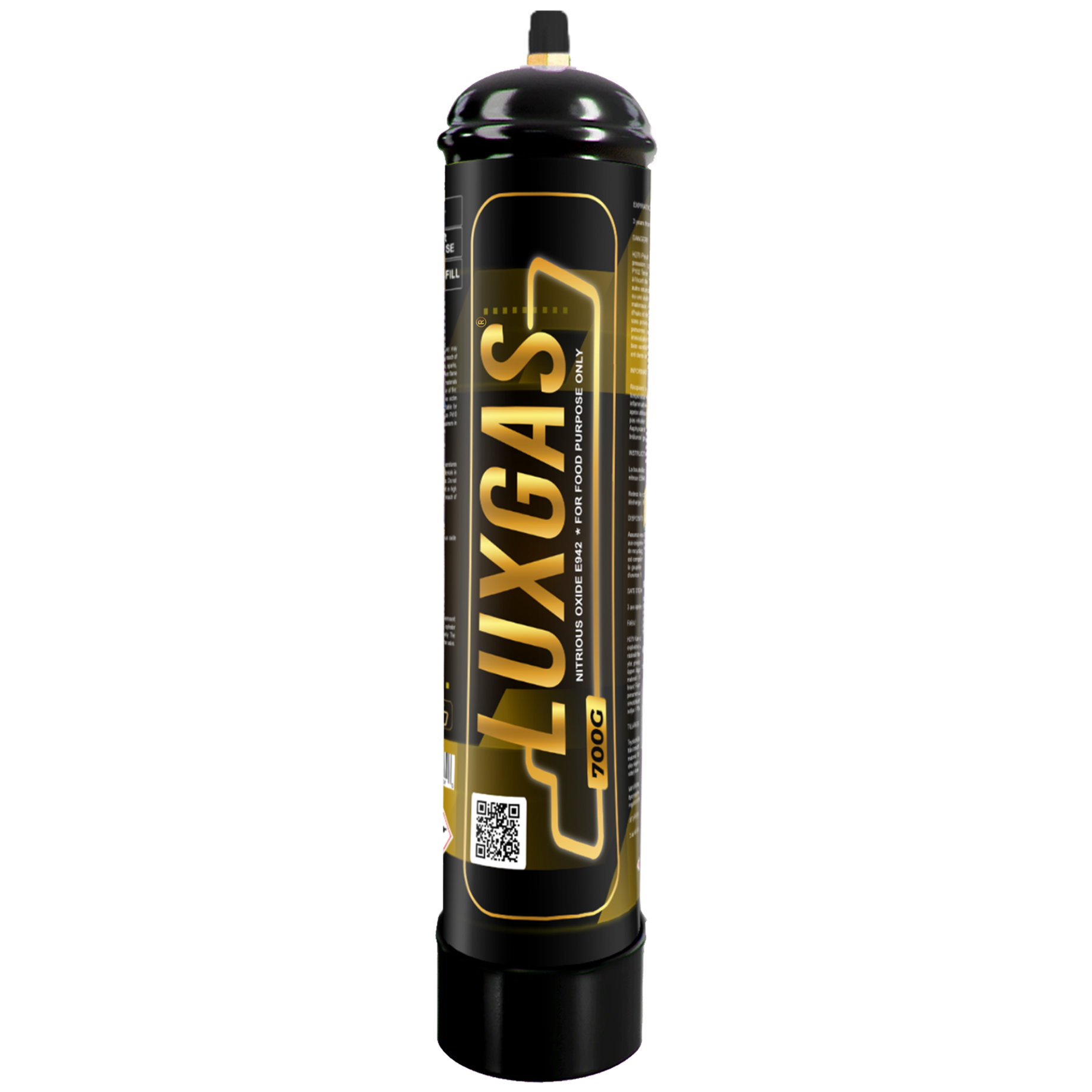 LUXGAS Original Cream Charger 700 gram