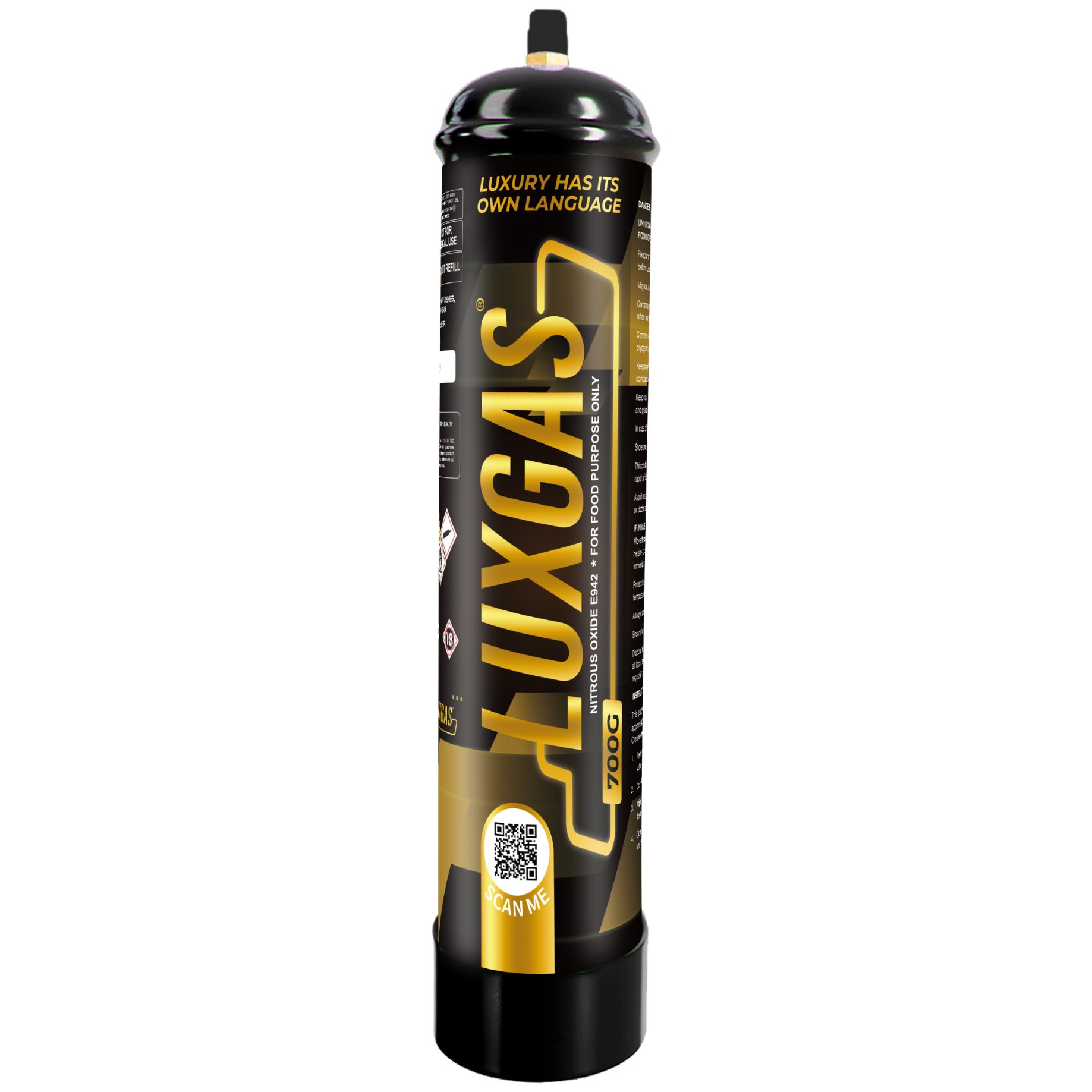 LUXGAS Original 700G Cream Charger