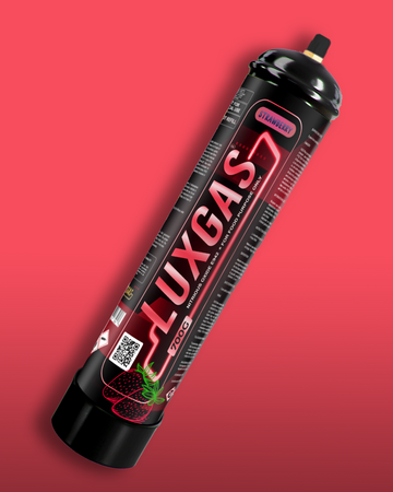 Bulk cream chargers strawberry flavor with product range of 700g cylinder