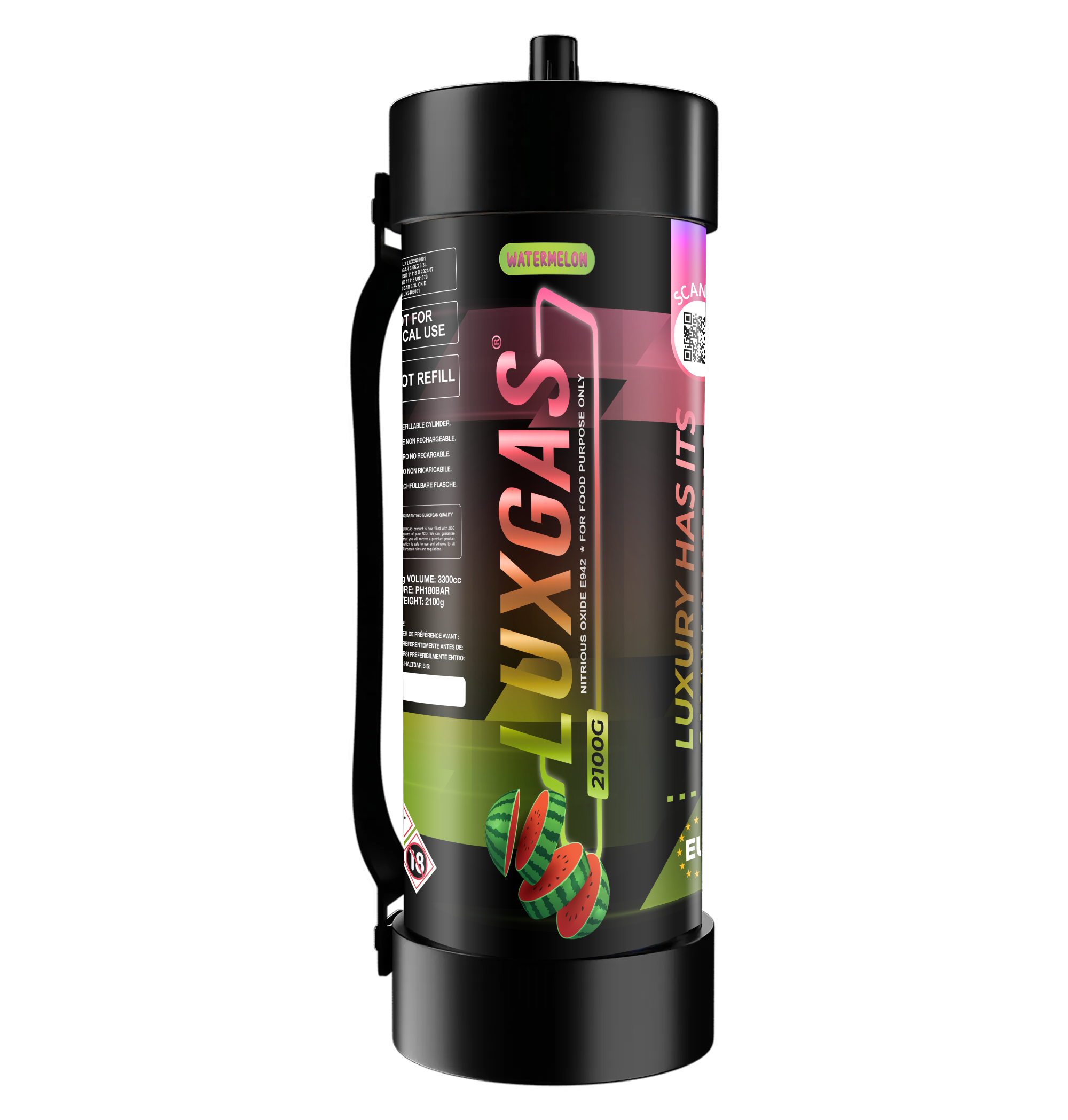 LUXGAS Anguria 2100G Carica per panna